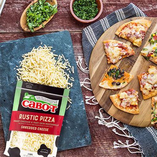 Picture of CABOT ARTISAN PIZZA BLEND SHRED 12/8OZ