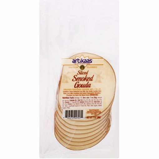 Picture of Artikaas Nat.Smoked Gouda Slices 12/7oz