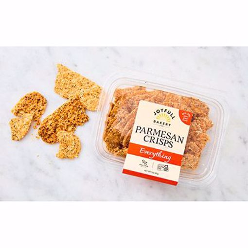 Picture of JOYFULL BAKERY EVERYTHING PARM CRISPS 8/3 OZ
