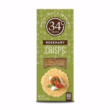 Picture of 34 Degrees Rosemary Crisps 12/4.5oz