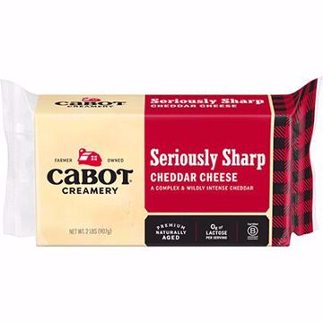 Picture of Cabot Cheddar Seriously Sharp Bricks 6/32 oz