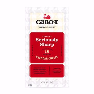 Picture of Cabot Cheddar Seriously Sharp Bars Deli 12/8oz