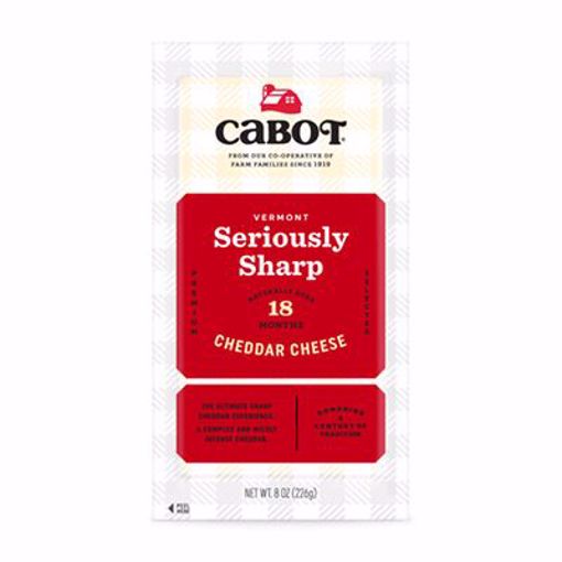 Picture of Cabot Cheddar Seriously Sharp Bars Deli 12/8oz