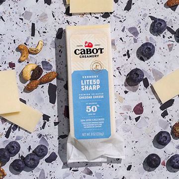 Picture of Cabot Cheddar 50% Light Bars Deli 12/8oz