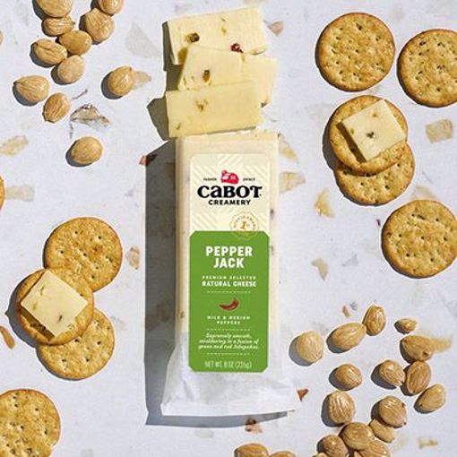 Picture of Cabot Pepper Jack Bars Dairy 12/8 oz