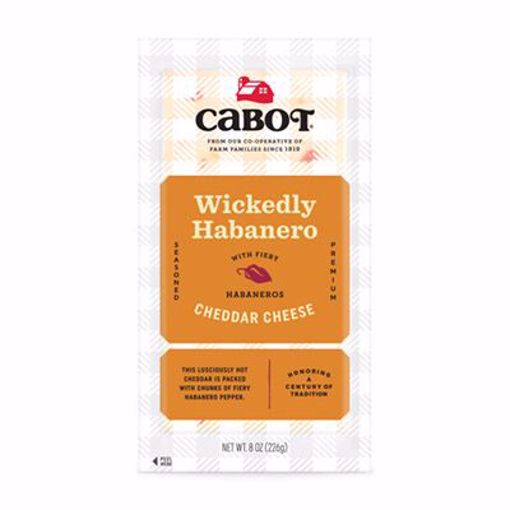Picture of Cabot Cheddar Wickedly Habanero Bar Deli 12/8oz
