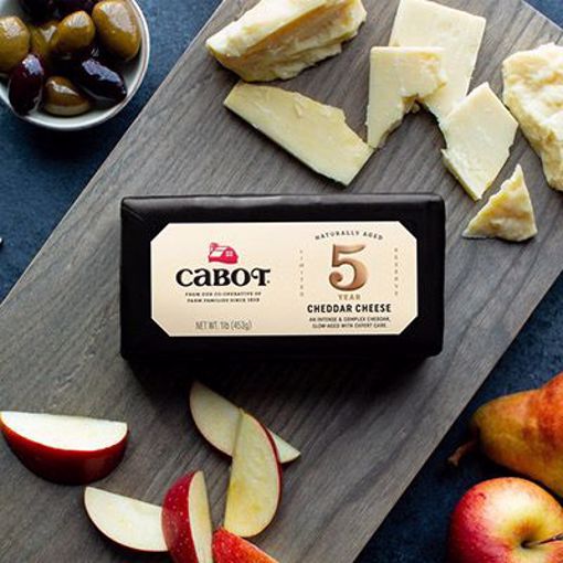 Picture of Cabot Cheddar 5 Year White 8/1 lb