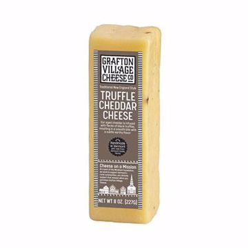 Picture of Grafton Village Cheddar Truffle Cryovac Bar 12/8 oz