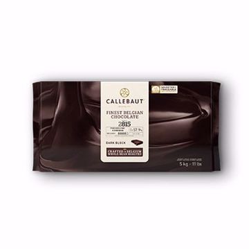 Picture of Callebaut Chocolate Block Semisweet D811-NV 5/11 lb