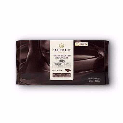 Picture of Callebaut Chocolate Block Semisweet D811-NV 5/11 lb