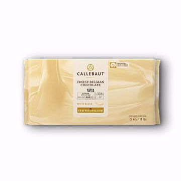 Picture of Callebaut Chocolate Block White WNV 5/11 lb