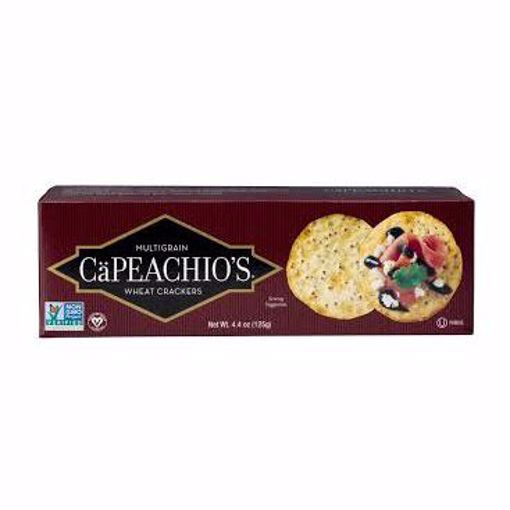 Picture of Capeachio Multigrain Wheat Crackers 12/4.4 oz