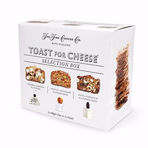 Picture of Fine Cheese Co. Toast for Cheese Selection Box 4/10.5OZ PRE-ORDER