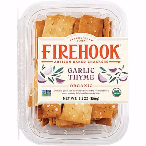 Picture of Firehook Crackers 5.5oz Garlic 8/5.5oz