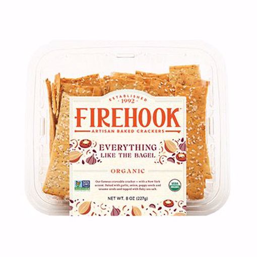 Picture of Firehook Crackers 8oz Everything 12/8 oz