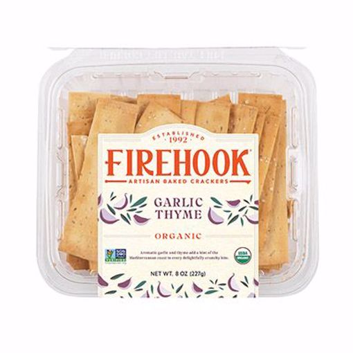 Picture of Firehook Crackers 8oz Garlic Thyme 12/8 oz