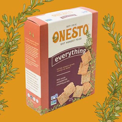 Picture of Onesto Foods Crackers Everything 12/4 oz
