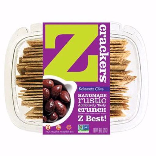 Picture of Z Cracker Kalamata Olive 12/8 oz