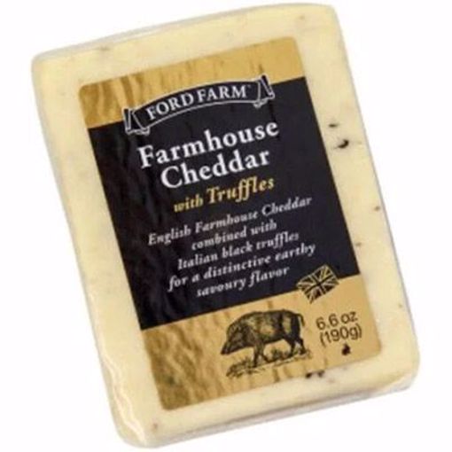 Picture of Ford Farm Cheddar Black Truffle Precut 12/190 gm