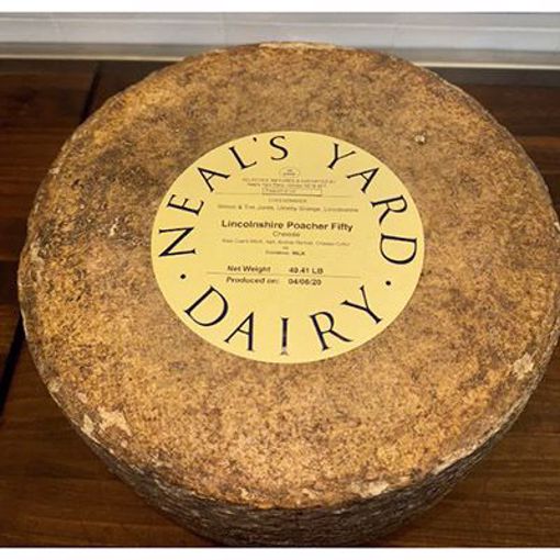 Picture of Neal's Yard Dairy Lincolnshire Poacher 1/40 lb PRE-ORDER