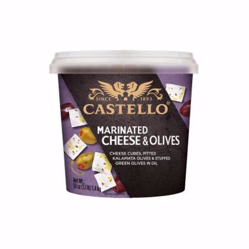 Picture of Arla Feta Cubes and Olives in Oil, Pitted 4/3.1 lb
