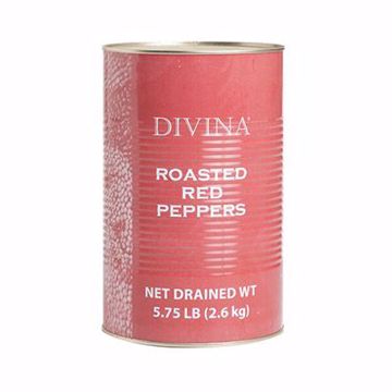 Picture of Divina Peppers Roasted Red 3/5.75 lb