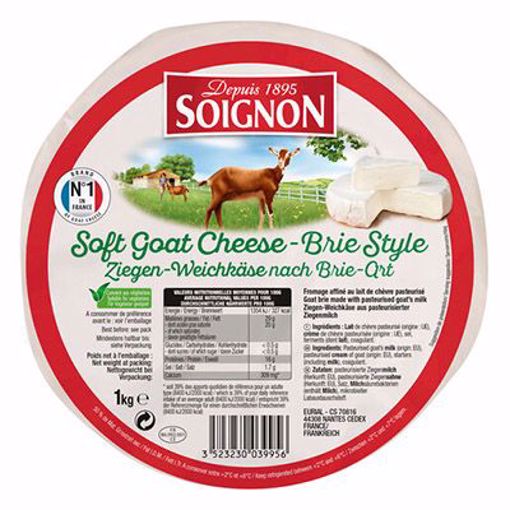 Picture of Soignon Goat Brie 2/1kg