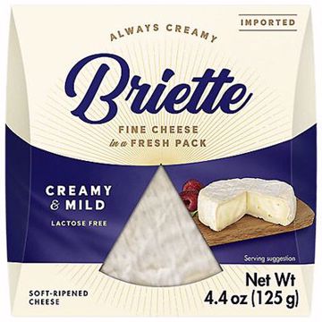 Picture of Briette Creamy & Mild Lactose Free 10/4.4 oz