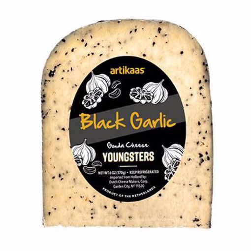 Picture of Artikaas Precuts Black Garlic Gouda 12/6oz