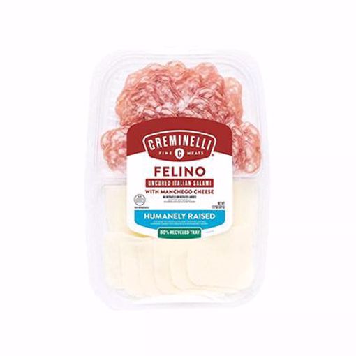 Picture of Creminelli Snack Tray Sliced Felino & Manchego 12/2.2 oz
