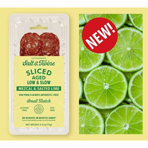 Picture of Salt & Twine Mezcal & Salt Lime Salami Sliced 10/2.5oz