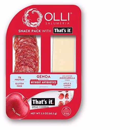 Picture of Olli That's It Genoa, Mozzarella & That's it. Apple + Cherry Bar 10/2.3oz
