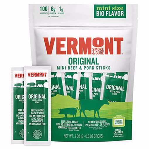 Picture of Vermont Smoke & Cure Go Pack Beef/Pork Original 8/3 oz