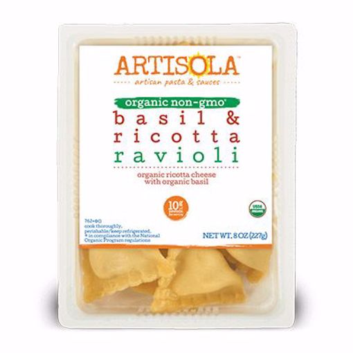 Picture of Artisola Basil Ricotta Ravioli 6/8 oz