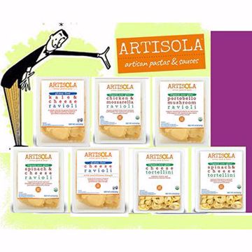 Picture of Artisola Organic Chicken Mozzarella Ravioli 6/8 oz