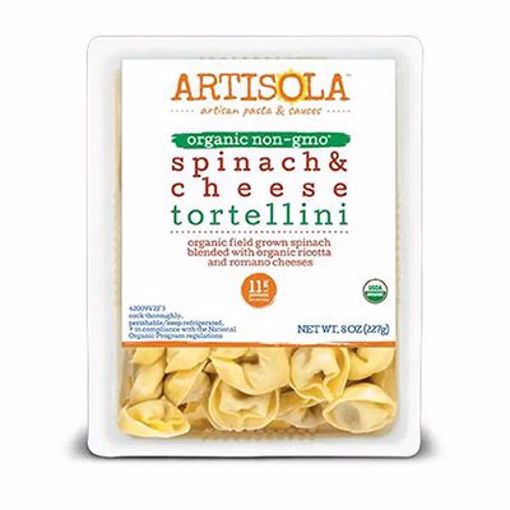 Picture of Artisola Organic Spinach Cheese Tortolini 6/8 oz