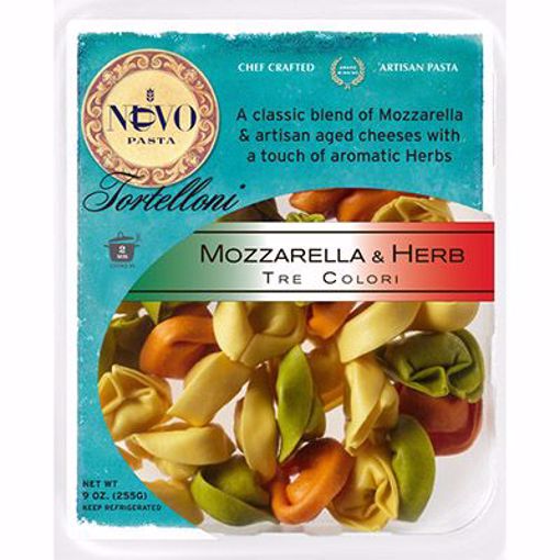 Picture of Nuovo Tortelloni Mozzarella Herb Tricolor 6/9 oz