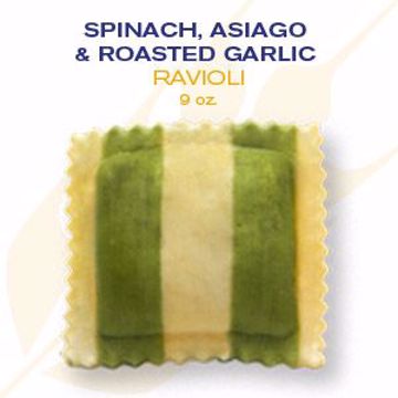 Picture of Nuovo Ravioli Spinach Asiago and Roasted Garlic 6/9 oz