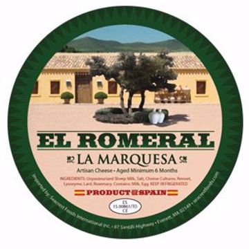 Picture of La Marquesa Romeral (Rosemary Manchego) 2/8 lb
