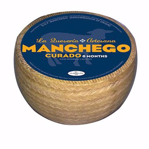 Picture of La Queseria Artesana Manchego 6 Month 2/7 lb