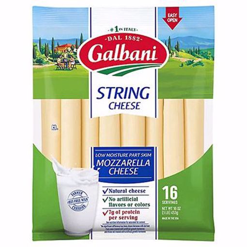 Picture of Galbani String Cheese 12/16oz 12/16oz