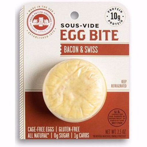 Picture of Egg Bites with Bacon and Swiss (4 Pack) 6/8.4 oz