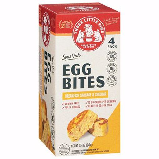 Picture of Egg Bites with Breakfast Sausage and Cheddar (4 Pack) 6/8.4 oz