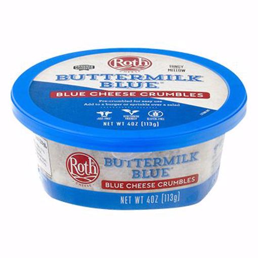 Picture of Roth Buttermilk Blue Cheese Crumbles 4/5 lb