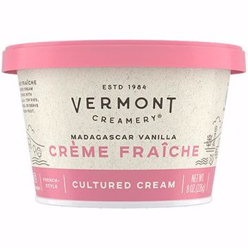 Picture of Vermont Creamery Crème Fraiche Vanilla Cup 12/8 oz