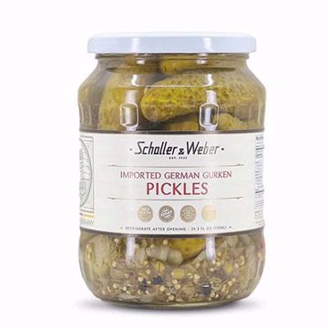 Picture of SCHALLER & WEBER GERMAN GURKEN PICKLES 8/24.3OZ