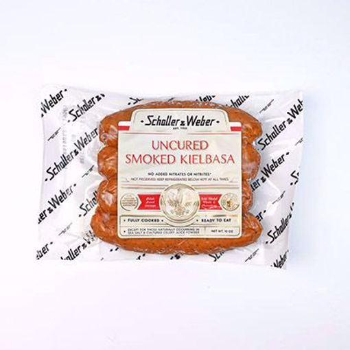 Picture of SCHALLER & WEBER UNCURED SMOKED KIELBASA 12/10OZ ANTIBIOTIC FREE