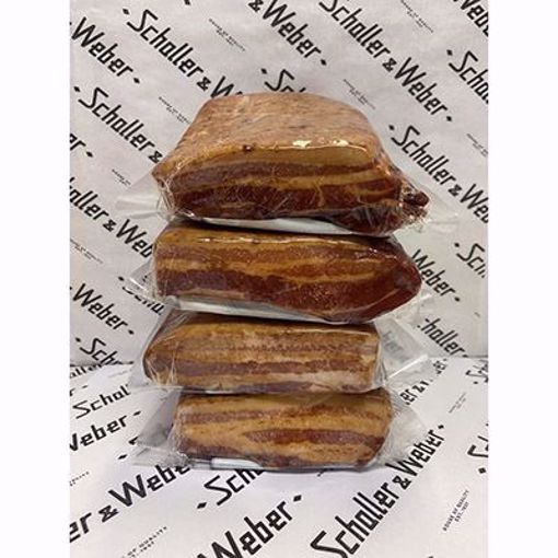 Picture of SCHALLER & WEBER DOUBLE SMOKED BACON SLAB 2/4LBS