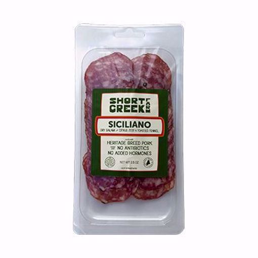 Picture of Short Creek Farm Siciliano Salami, Sliced