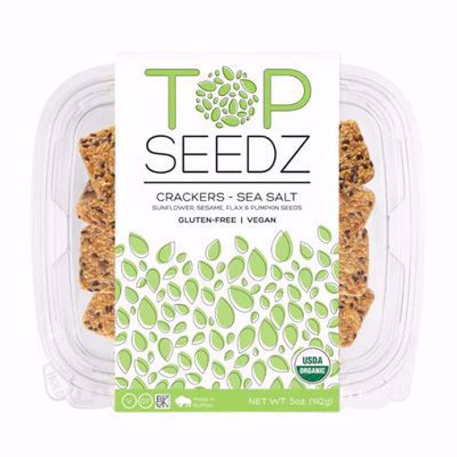 Picture of Top Seedz Sea Salt Crackers 12/5oz